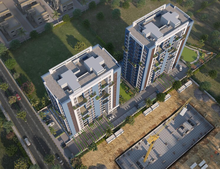 Exterior View, althan 2 Bedroom 1180 Sq.Ft. Apartment In Althan Surat 8508129