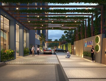 2 BHK Apartment – Exterior View View at Althan - for Sale