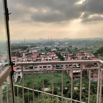 Balcony in 3 BHK Apartment at Unitech The Residences Gurgaon, Islampur – for Rent