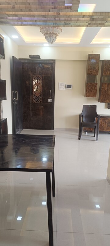 Living Room in 2 BHK Apartment at Neelkanth Heights, Ghansoli – for Rent