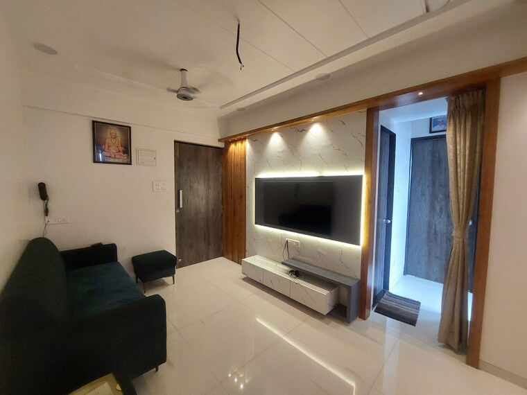 Living Room, seasons-orchid 1 Bedroom 406 Sq.Ft. Apartment In Kalyan West Thane 8508183