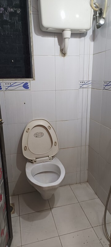 Attached Bathroom in 1 BHK Apartment at Mahavir Heights Ghansoli, Ghansoli – for Rent