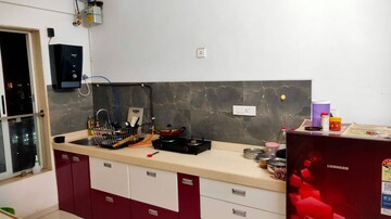 Kitchen in 2 BHK Apartment at Ekta Tripolis, Goregaon West – for Rent