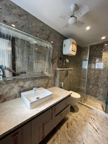 Attached Bathroom in 4 BHK Apartment at Vasant Kunj – for Rent
