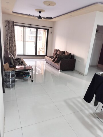 Living Room in 3 BHK Apartment at Acme Ozone, Manpada – for Rent