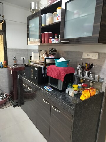 Kitchen in 3 BHK Apartment at Acme Ozone, Manpada – for Rent