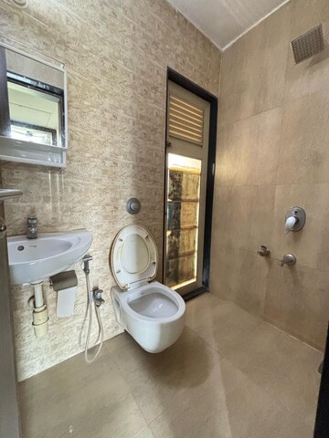 Bathroom in 2 BHK Apartment at Kabra Galaxy, Azad Nagar – for Sale