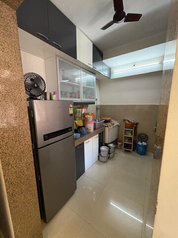 Kitchen in 1.5 BHK Apartment at Thane West – for Sale