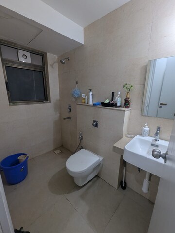 Attached Bathroom in 2 BHK Apartment at LnT Veridian, Powai – for Rent
