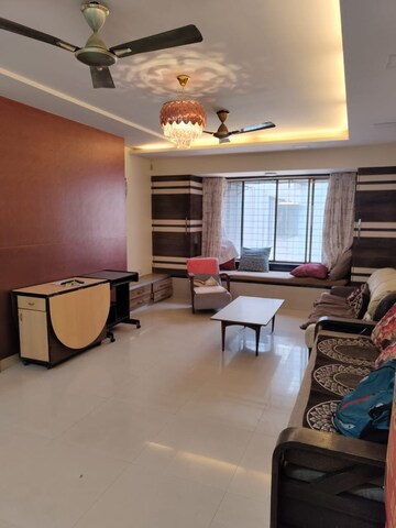 Living Room in 2 BHK Apartment at Aruna Residency, Malad West – for Rent