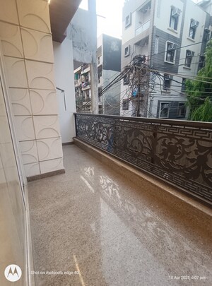 Balcony in 3 BHK Builder Floor at Malviya Nagar – for Sale