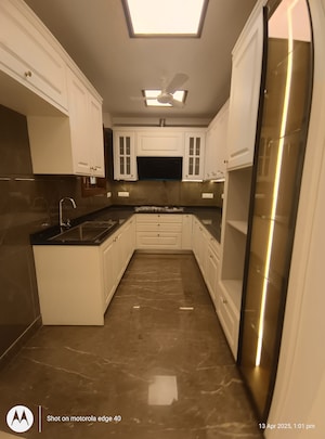 Kitchen in 3 BHK Builder Floor at Malviya Nagar – for Sale