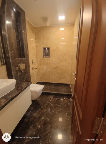 Attached Bathroom in 3 BHK Builder Floor at Malviya Nagar – for Sale