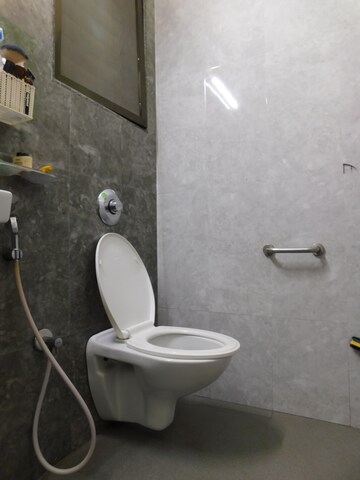 Attached Bathroom in 2 BHK Apartment at Romell Aether, Goregaon East – for Rent