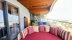 Balcony in 5 BHK Apartment at MAIA Pelican Grove, Jakkuru – for Sale