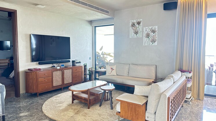 Living Room, maia-pelican-grove 5 Bedroom 5268 Sq.Ft. Apartment In Jakkuru Bangalore 8509171