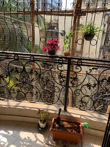 Balcony in 2 BHK Apartment at Santacruz West – for Rent