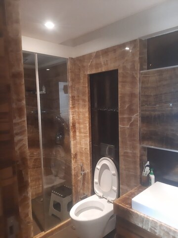 Attached Bathroom in 3 BHK Apartment at Pacific Avenue Santacruz, Santacruz West – for Rent