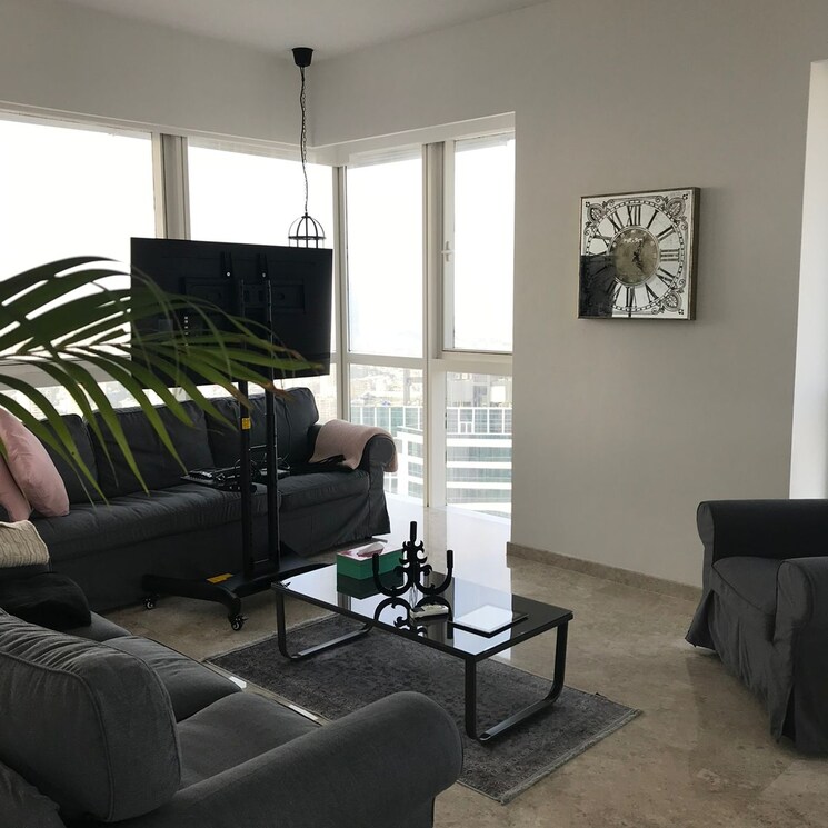 Living Room, indiabulls-sky 4 Bedroom 2650 Sq.Ft. Apartment In Dighe Nagar Mumbai 8509183