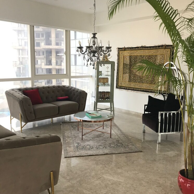 Living Room, indiabulls-sky 4 Bedroom 2650 Sq.Ft. Apartment In Dighe Nagar Mumbai 8509183