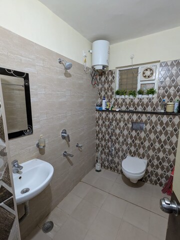 Attached Bathroom in 3 BHK Apartment at Trishala Luxor Apartments, Kondapur – for Rent
