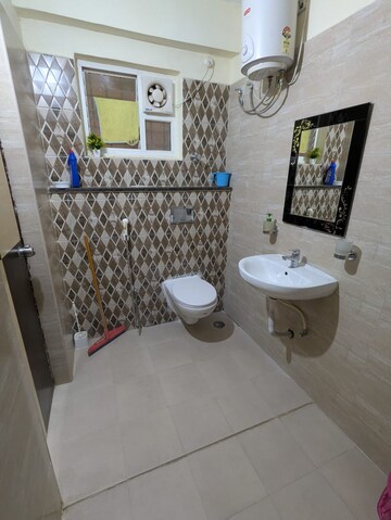 Attached Bathroom in 3 BHK Apartment at Trishala Luxor Apartments, Kondapur – for Rent