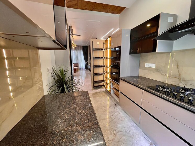 Kitchen, nandita-mayfair-park 2 Bedroom 1140 Sq.Ft. Apartment In Kishanpura Zirakpur 8509207