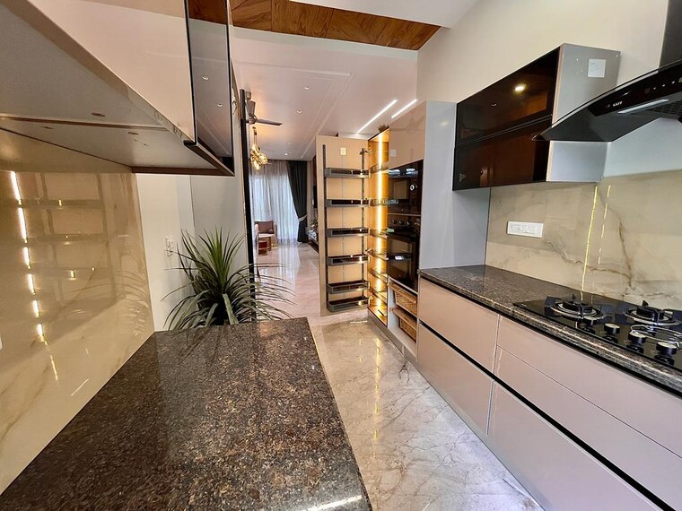 Kitchen, nandita-mayfair-park 2 Bedroom 1140 Sq.Ft. Apartment In Kishanpura Zirakpur 8509207