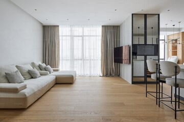 Living Room in 4 BHK Apartment at Birla Arika, Sector 31 – for Sale