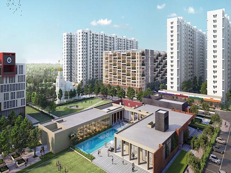 Exterior View, lodha-palava-downtown 2 Bedroom 675 Sq.Ft. Apartment In Dombivli East Thane 8509229