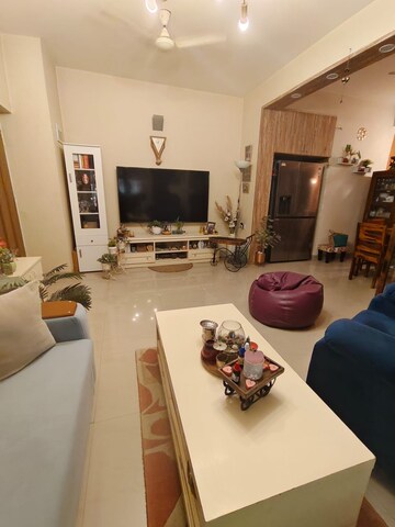 Living Room in 3 BHK Builder Floor at Hsr Layout – for Rent