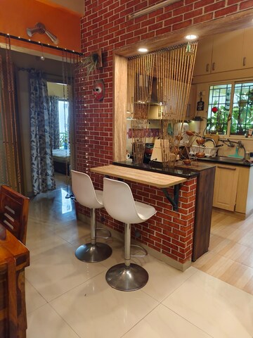 Living Room in 3 BHK Builder Floor at Hsr Layout – for Rent