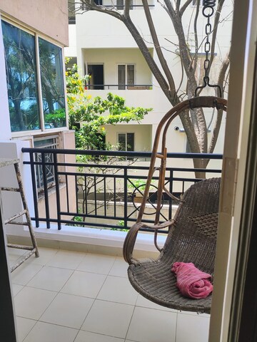 Balcony in 3 BHK Builder Floor at Hsr Layout – for Rent