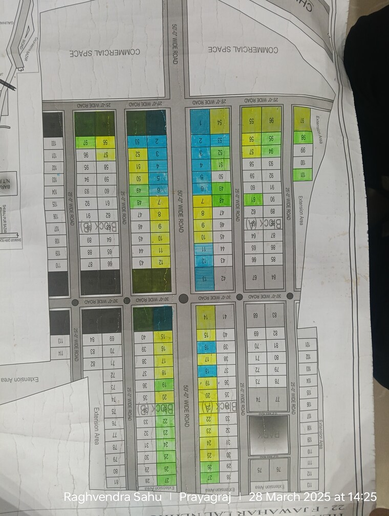 Map Location, a d a colony  1000 Sq.Ft. Plot In A D A Colony Allahabad 8509362