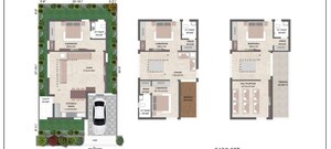 3 BHK Villa – Exterior View View at Rudraram - for Sale