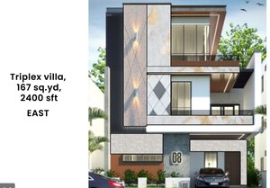 3 BHK Villa – Exterior View View at Rudraram - for Sale