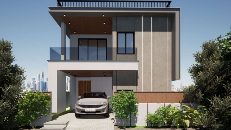 Exterior View, rudraram 3 Bedroom 2400 Sq.Ft. Villa In Rudraram Hyderabad 8509386