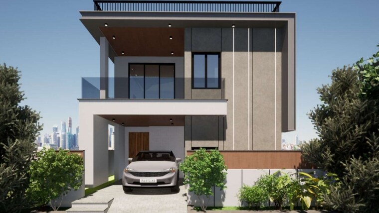 Exterior View, rudraram 3 Bedroom 2400 Sq.Ft. Villa In Rudraram Hyderabad 8509386