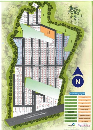 3 BHK Villa – Exterior View View at Rudraram - for Sale