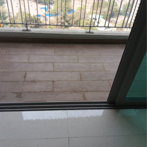 Balcony in 4 BHK Apartment at Kalpataru Immensa C, Kolshet Industrial Area – for Sale
