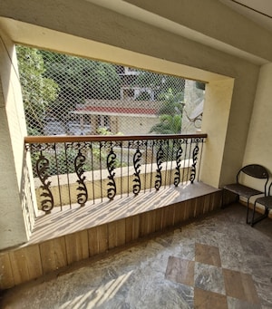 Balcony in 3 BHK Apartment at Green Valley CHS, Wanwadi – for Sale