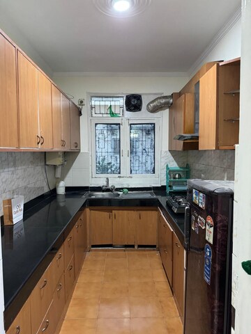 Kitchen in 2 BHK Builder Floor at Unitech South City II, Sector 50 – for Rent