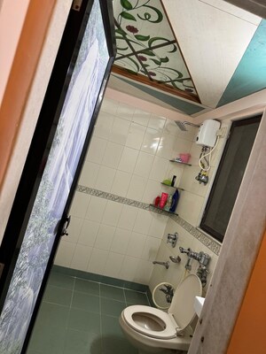 Bathroom in 2 BHK Apartment at Malad West – for Sale