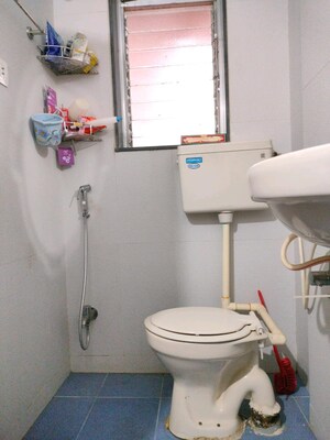 Attached Bathroom in 1 BHK Apartment at Suvidha Jewel, Mulund East – for Sale