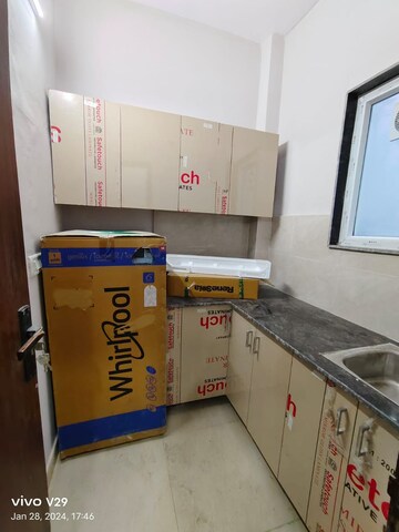 Kitchen in 1 RK Builder Floor at Sushant Vyapaar Kendra, Sector 43 – for Rent