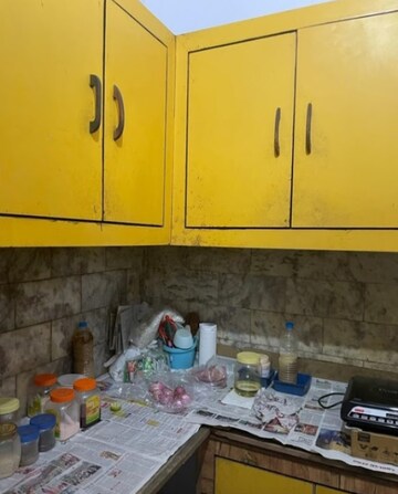 Kitchen in 1 BHK Villa at Aliganj – for Rent