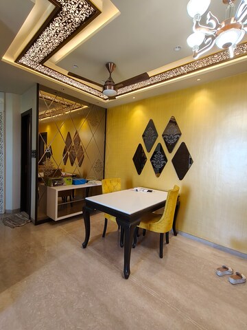 Living Room in 3 BHK Apartment at Metro The Palms, Nerul – for Rent