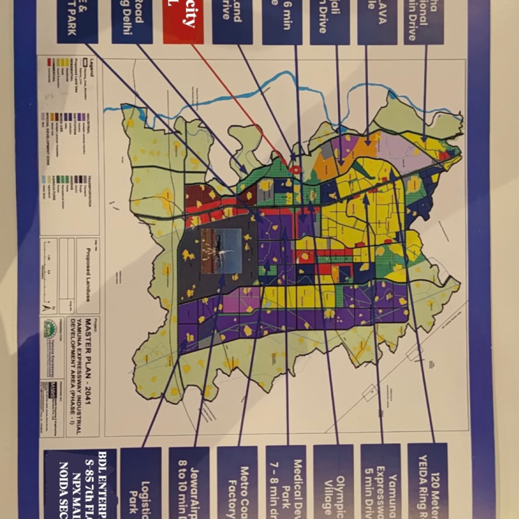 Exterior View, knowledge park 1 greater noida  200 Sq.Yd. Plot In Knowledge Park 1 Greater Noida Greater Noida 8509932