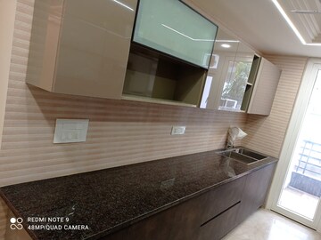 Kitchen in 4 BHK Builder Floor at RBC II, Sushant Lok I – for Rent