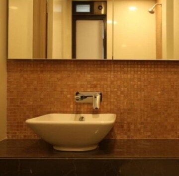 Bathroom in 4 BHK Apartment at Lodha Marquise, Worli – for Rent